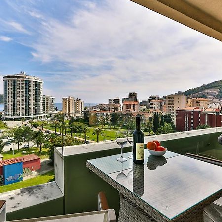 Lux Panorama Lejlighed Budva Eksteriør billede