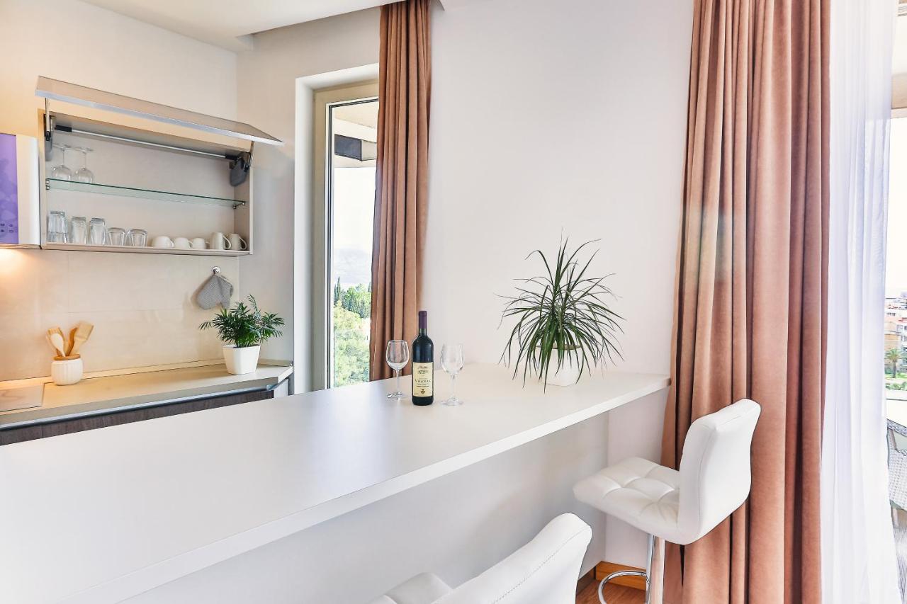 Lux Panorama Lejlighed Budva Eksteriør billede
