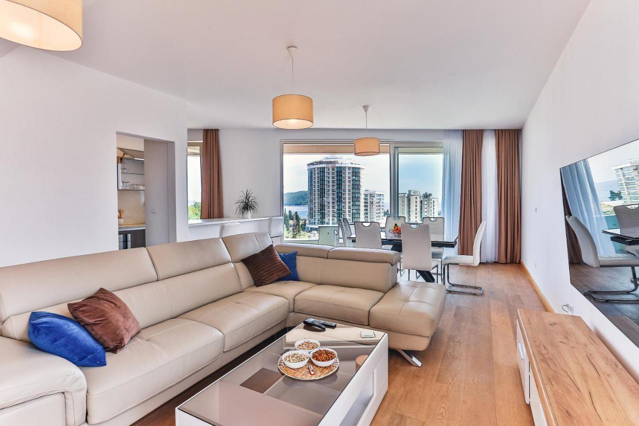 Lux Panorama Lejlighed Budva Eksteriør billede